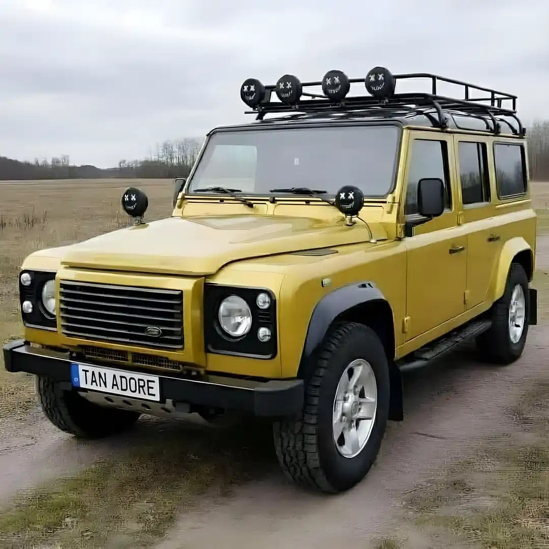 Off Road Led Sis Lamba Kılıfı - Gülen Yüz